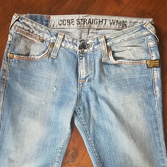 G-Star Denim - NWOT Famous Italian G-Star Straight Leg Jeans